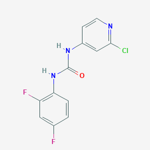 N-(2-Chloropyridin-4-yl)-N'-(2,4-difluorophenyl)urea