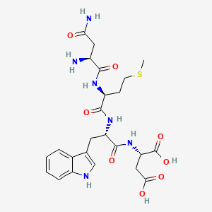 L-Asparaginyl-L-methionyl-L-tryptophyl-L-aspartic acid