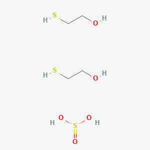 2-Sulfanylethanol;sulfurous acid