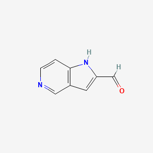 B1419494 1H-pyrrolo[3,2-c]pyridine-2-carbaldehyde CAS No. 630395-95-8