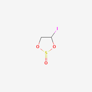 molecular formula C2H3IO3S B14194940 4-Iodo-1,3,2lambda~4~-dioxathiolan-2-one CAS No. 922499-17-0