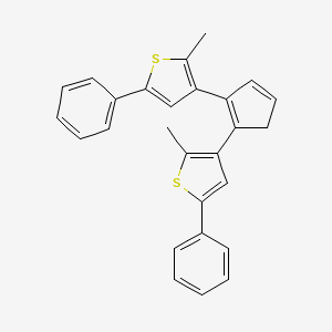 3,3'-(Cyclopenta-1,3-diene-1,2-diyl)bis(2-methyl-5-phenylthiophene)