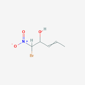 1-Bromo-1-nitropent-3-en-2-ol