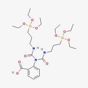 2-(Bis{[3-(triethoxysilyl)propyl]carbamoyl}amino)benzoic acid