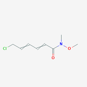 6-chloro-N-methoxy-N-methylhexa-2,4-dienamide