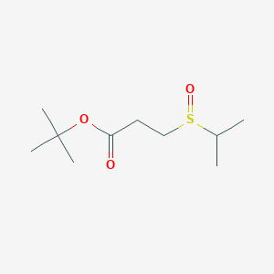 tert-Butyl 3-(propane-2-sulfinyl)propanoate