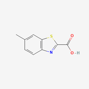 B1419506 6-Methyl-2-benzothiazolecarboxylic acid CAS No. 3507-18-4