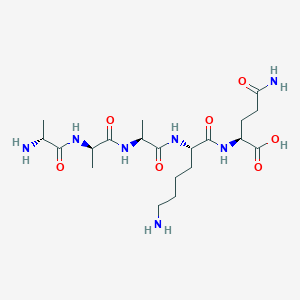 D-Alanyl-D-alanyl-L-alanyl-L-lysyl-L-glutamine