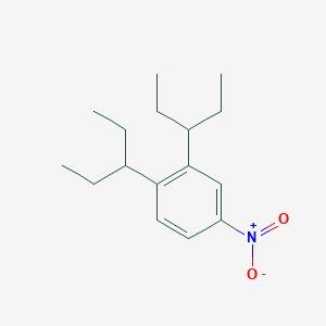 Benzene, 1,2-bis(1-ethylpropyl)-4-nitro-