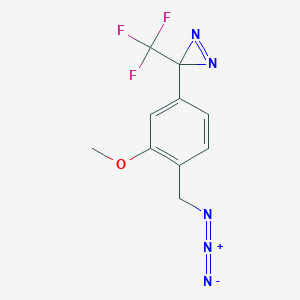 3-[4-(Azidomethyl)-3-methoxyphenyl]-3-(trifluoromethyl)diazirine