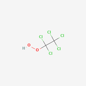 Pentachloroethane-1-peroxol