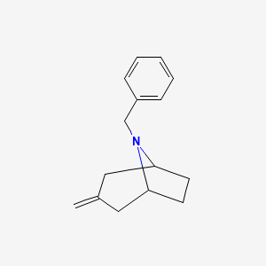 8-Benzyl-3-methylidene-8-azabicyclo[3.2.1]octane