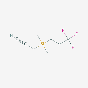 Dimethyl(prop-2-yn-1-yl)(3,3,3-trifluoropropyl)silane