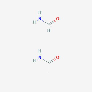 molecular formula C3H8N2O2 B14195191 Formamide acetamide CAS No. 875136-56-4