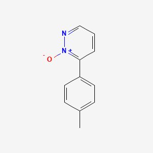 6-(4-Methylphenyl)-1-oxo-1lambda~5~-pyridazine