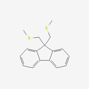 9,9-Bis[(methylsulfanyl)methyl]-9H-fluorene