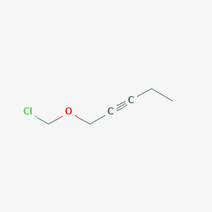 1-(Chloromethoxy)pent-2-yne