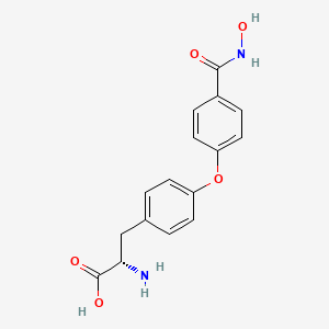 O-[4-(Hydroxycarbamoyl)phenyl]-L-tyrosine