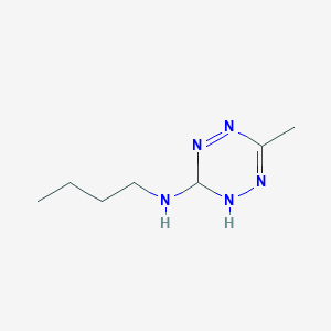 N-Butyl-6-methyl-2,3-dihydro-1,2,4,5-tetrazin-3-amine