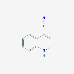 molecular formula C10H8N2 B14195419 1,2-Dihydroquinoline-4-carbonitrile CAS No. 859779-38-7