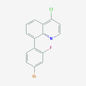 8-(4-Bromo-2-fluorophenyl)-4-chloroquinoline