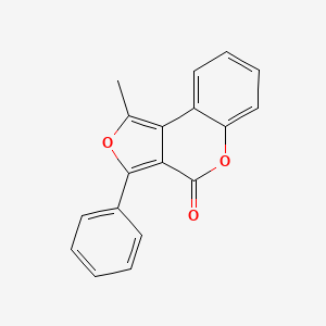 1-Methyl-3-phenyl-4H-furo[3,4-c][1]benzopyran-4-one