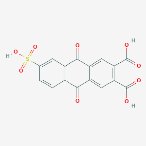 9,10-Dioxo-6-sulfo-9,10-dihydroanthracene-2,3-dicarboxylic acid