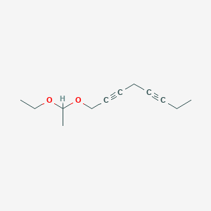 molecular formula C12H18O2 B14195475 1-(1-Ethoxyethoxy)octa-2,5-diyne CAS No. 918309-84-9