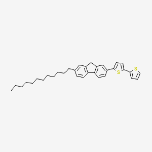 5-(7-Dodecyl-9H-fluoren-2-YL)-2,2'-bithiophene