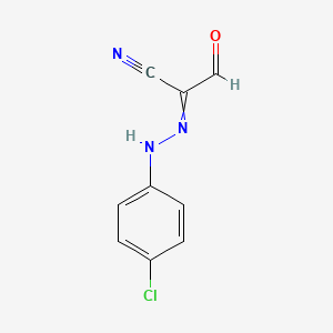 2-[2-(4-Chlorophenyl)hydrazinylidene]-3-oxopropanenitrile