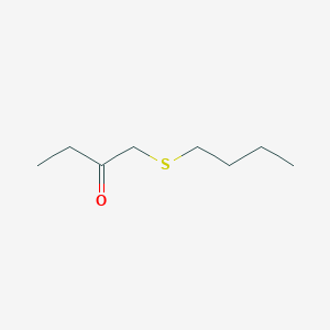 molecular formula C8H16OS B14195639 1-(Butylsulfanyl)butan-2-one CAS No. 872313-24-1