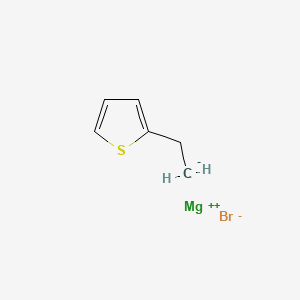 molecular formula C6H7BrMgS B14195713 magnesium;2-ethylthiophene;bromide CAS No. 878478-78-5