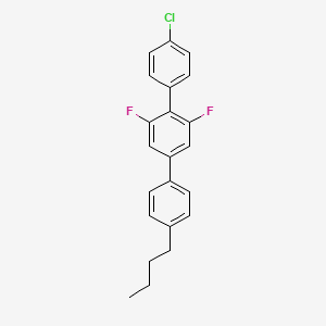 5-(4-Butylphenyl)-2-(4-chlorophenyl)-1,3-difluorobenzene