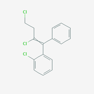 1-Chloro-2-(2,4-dichloro-1-phenylbut-1-en-1-yl)benzene