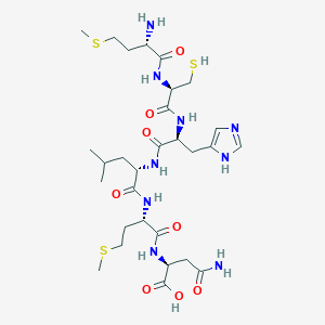 L-Methionyl-L-cysteinyl-L-histidyl-L-leucyl-L-methionyl-L-asparagine