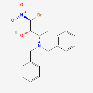 (1S,2S,3S)-1-bromo-3-(dibenzylamino)-1-nitrobutan-2-ol