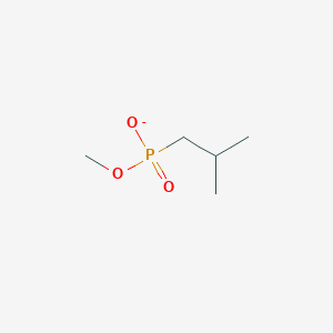 molecular formula C5H12O3P- B14195760 Methyl (2-methylpropyl)phosphonate CAS No. 922550-89-8