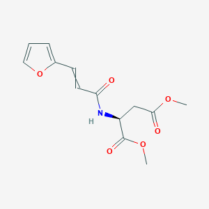 Dimethyl N-[3-(furan-2-yl)acryloyl]-L-aspartate