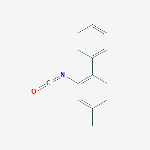 molecular formula C14H11NO B14195788 2-Isocyanato-4-methyl-1,1'-biphenyl CAS No. 918434-00-1