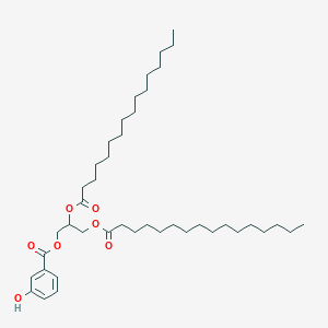 2,3-Bis(hexadecanoyloxy)propyl 3-hydroxybenzoate