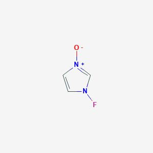 1-Fluoro-3-oxo-1H-3lambda~5~-imidazole