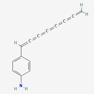 4-Octaheptaenylaniline