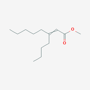 Methyl 3-butyloct-2-enoate