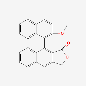 9-(2-Methoxynaphthalen-1-yl)naphtho[2,3-c]furan-1(3H)-one