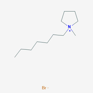 1-Heptyl-1-methylpyrrolidin-1-ium bromide