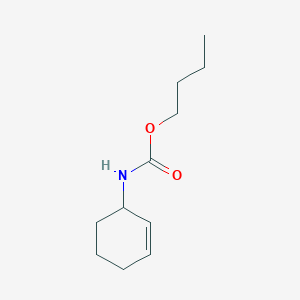 molecular formula C11H19NO2 B14196137 Butyl cyclohex-2-en-1-ylcarbamate CAS No. 879329-38-1