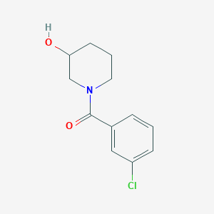 B1419615 1-(3-Chlorobenzoyl)piperidin-3-ol CAS No. 1090598-28-9