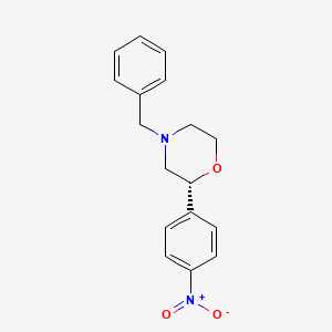 (2R)-4-Benzyl-2-(4-nitrophenyl)morpholine