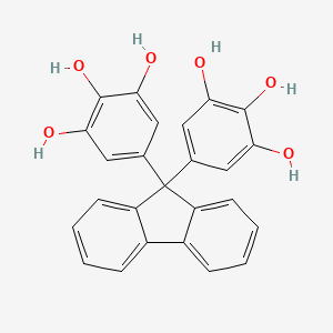 5,5'-(9H-Fluorene-9,9-diyl)di(benzene-1,2,3-triol)