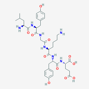 L-Leucyl-L-tyrosylglycyl-L-lysyl-L-tyrosyl-L-glutamic acid